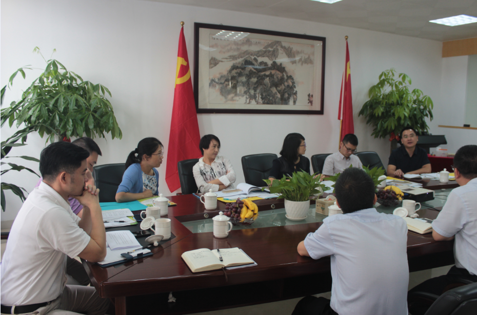 佛山市南海區(qū)食品藥品監(jiān)督管理局領導一行蒞臨我司調(diào)研